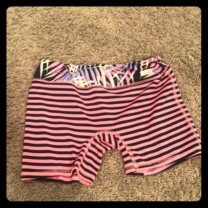 Spandex for running or volleyball